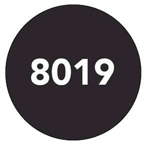 Brun gris - RAL 8019 Brun gris - RAL 8019